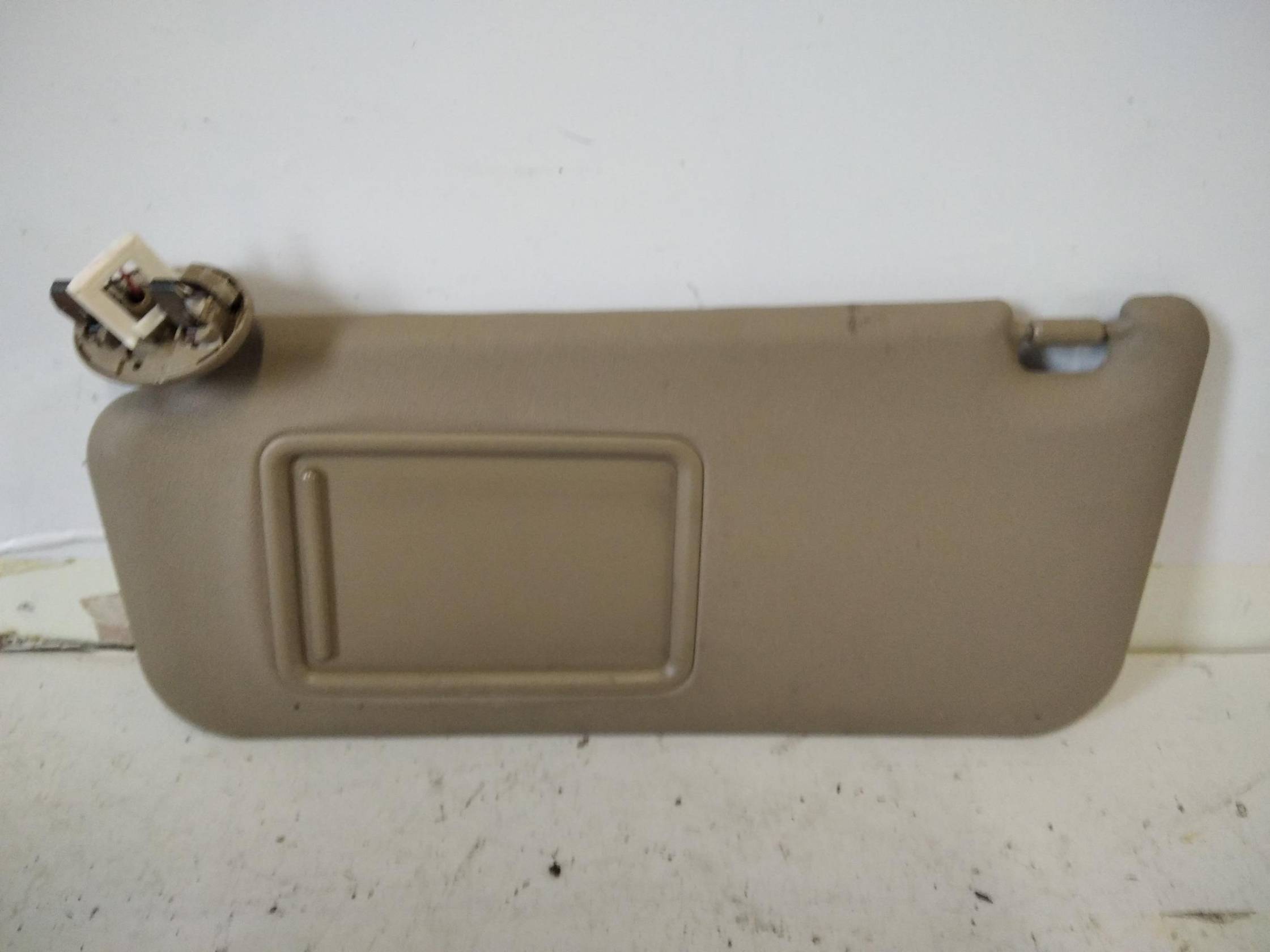 Aletta parasole parabrezza sx.